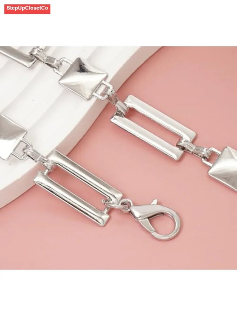 Adjustable Metal Chain Belt Women's Waist Chain Fashion Link Belt